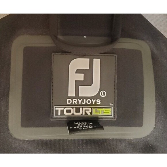 Footjoy Dryjoys Tour LTS Rain Jacket Mens Large Gray Black #35346 EUC - Picture 5 of 10